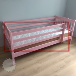 Захисна перегородка ліжка "Єва" (передня, з проходом) - меблі з дерева в дитячу та спальню від фабрики Venger